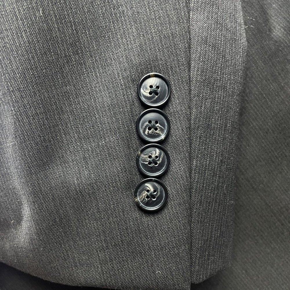 Joseph Jos.A.Bank Blazer Mens 40R Brown Grey Stripe Slim Fit Sport Coat Jacket - Picture 5 of 11